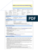 MMT Bus E-Ticket - NU25147914178441 - Hyderabad-Visakhapatnam (Vizag)