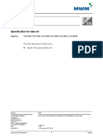 Lube Oil Specification