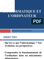 Cours - L Informatique Et Les Ordinateurs