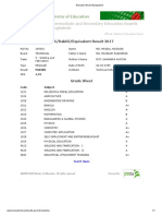 SSC Mark Sheet Online