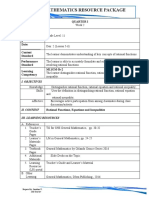 Genmath 11 (Definition in Distinguishing Rational Function, Rational Equation and Rational Inequalities) - Lesson Plan