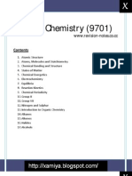 Chemistry 9701 Complete Book For A Levels