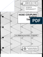 ANSI-ASME B1.20.7 Hose Coupling Screw Threads (1998 20p)