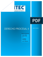 Cuadro Sinoptico Derecho Procesal II