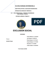 Exclusión Social