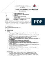 INFORME DEL PROYECTO DE RFUERZO ESCOLAR III BIMESTRE (1) 2 Do A