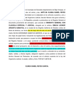 No 7. Acta de Protocolizacion de Documento Proveniente Del Extranjero