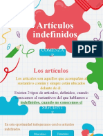 Articulos Indefinidos