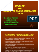 Amniotic Fluid Embolism