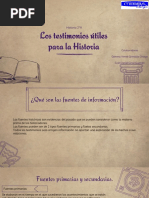 Los Testimonios Útiles para La Historia