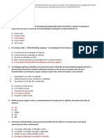 Compilado de Provas de Engenharia de Software 1 - UNIP EAD Passei Direto