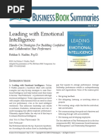 Leading With Emotional Intellegence