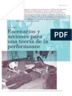 Escenarios y Acciones