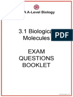 3.1 Biological Molecules