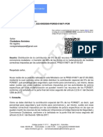 Concepto 04892266143639 Del 28 04 22 Porcentajes FONSET en Seguridad y Convivencia