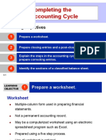 Completing The Accounting Cycle: Learning Objectives