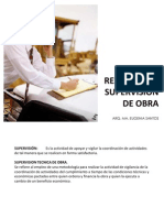 Residencia y Supervision de Obra