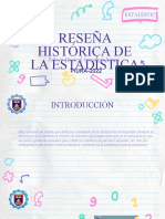 Reseña Historica de L Estadistica