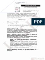 Proponen Que Reniec Sea Quien Reconozca Uniones de Hecho para Que Notarios No Cobren Montos Excesivos