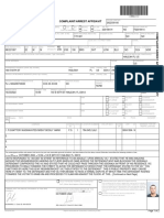 Javier Lopez Arrest Form