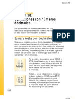 Operaciones Punto Decimal