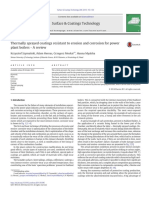 Thermally Sprayed Coatings Resistant To Erosion and Corrosion For Power Plant Boilers - A Review