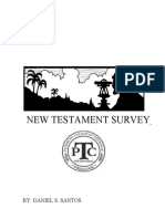 New Testament Survey Study Questions