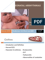 Fetal and Neonatal Arrhthmias