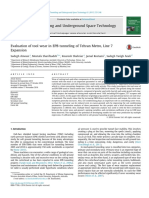 Evaluation of Tool Wear in EPB Tunneling of Tehran Metro, Line 7 Expansion