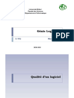 GL2 Cours Qualité de Logiciel