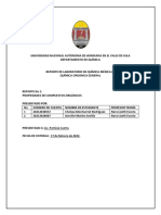 Reporte 1 - Propiedades de Compuestos Orgánicos