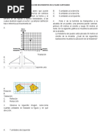 6º Eval Plano Cartesiano y Movimientos