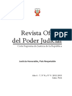 Revista Oficial Del Poder Judicial - CS - Año 6-7 N 8 y 9 2012-2013