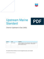 CUG MSRE Upstream Marine Standard