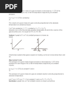 Gas Laws