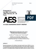 Digital Signal Processing Issues in The Context of Binaural and Transaural Stereophony