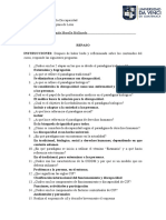 Repaso Psicología de La Discapacidad