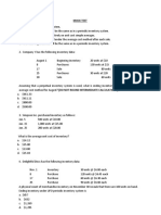 Fa Mock Test Chapter 6&9