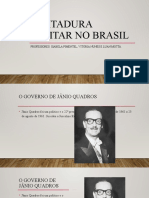 A Ditadura Militar No Brasil