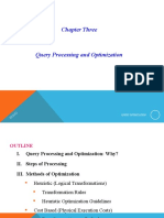 2 Chapter 3 Query Optimization