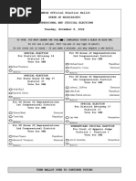 2022 General Election Sample Ballot