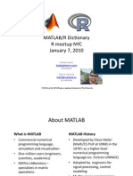 MATLAB R Dictionary