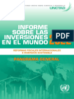 Informe Sobre Las Inversiones en El Mundo2022