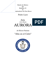 Aurora - Partitura y Partes