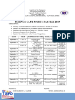 Science Matrix September 2019