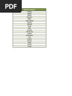 Plantilla Excel Ligas