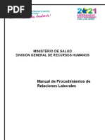 Manual 6 de Procedimientos de Relaciones Laborales Actualizado