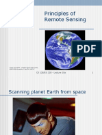 Lecture 10a - Remote Sensing