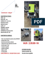 GENERADOR 700kg BP CRANE-CHILE