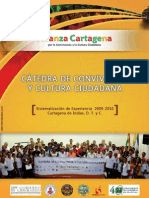 Libro Impacto Cátedra Cultura y Convivencia Ciudadana en Cartagena, Autor Miguel Garces Prettel, Juan Camilo Olivero y Zilat Romero